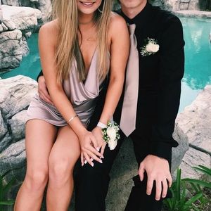 Champagne cocktail dress